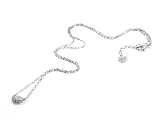 Halskette 4US: Cesare Paciotti Dame Primavera Estate 21 in Silber 4UCL3931W - 4UCL3931W